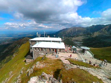 KASPROWY WIERCH kolejka linowa góry Tatry Zakopane wypoczynek w Polsce turystyka polska